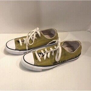 Converse Chuck Taylor All Star Low Renew Women's 6.5 Olive Green 166373C